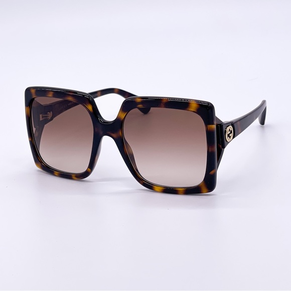 NEW GUCCI WOMEN HAVANA SUNGLASSES - Picture 3 of 7
